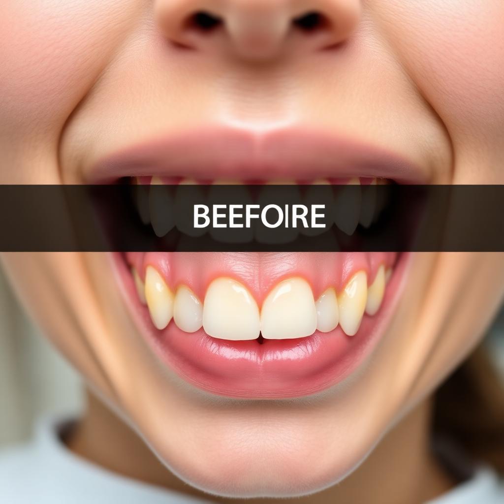 Teeth Whitening — Before